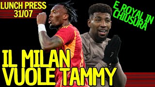 IL MILAN CHIAMA ABRAHAM E CHIUDE PER EMERSON ROYAL | Lunch Press