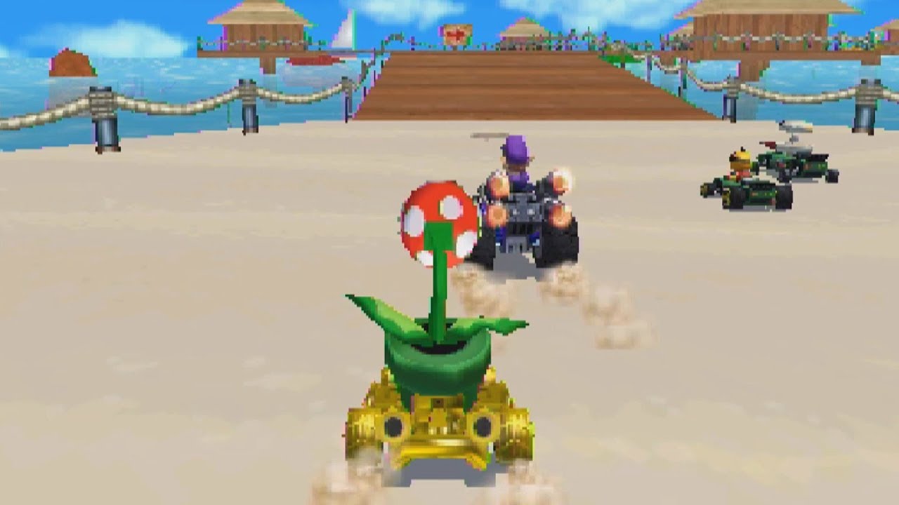 Piranha Plant in Mario Kart 7 - 150cc Boo Cup (CTGP-7 Custom Tracks)