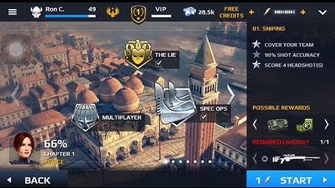 Chapter 1: Spec Ops | Modern Combat 5: Blackout | Full Spec Ops mission walkthrough