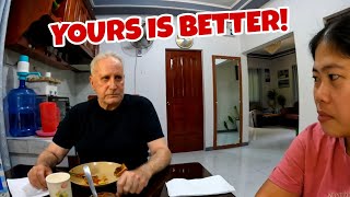 Dennis Did It This Time and He Thinks Mine Is Better + What I Got For Samelyn's Birthday!