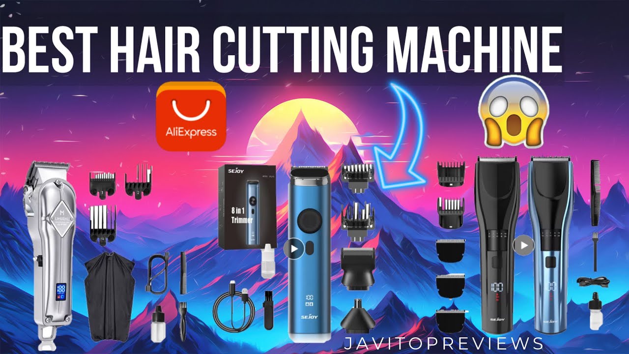 😱 ¡Top 3 Best Hair Cutting Machines on AliExpress in 2025! 🌟🚀