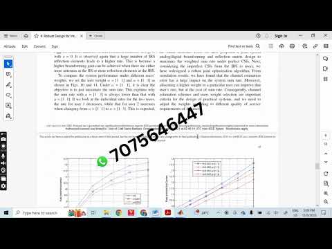 DrJDS 6: Robust Design for Intelligent Reflecting Surface Assisted MIMO ...