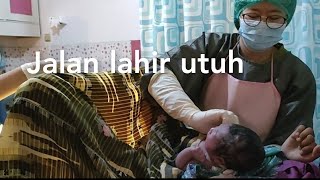 IBU DATANG DENGAN PEMBUKAAN 5 CM