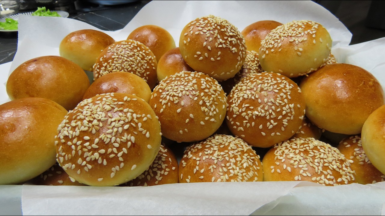 Как приготовить мини-булочки для гамбургеров/сэндвичей