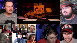 "Don't Forget" Minecraft FNAF Animation Music Video (Song by TryHardNinja) [REACTION MASH-UP]#1906