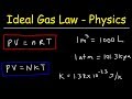 Ideal Gas Law Physics Problems With Boltzmann's Constant