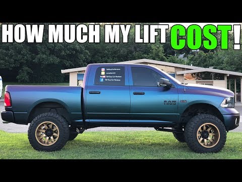 How Much Does It Cost To Put A Lift On A Truck
