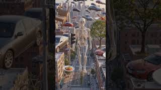 Sirf 10 seconds… aur puri duniya TOTAL CHAOS ban jayegi 🌍💀 #gravity #disaster#skeleton#Earth