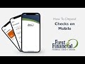 How to deposit checks in mobile banking
