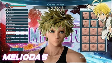How To Create MELIODAS (Seven Deadly Sins) in Jump Force