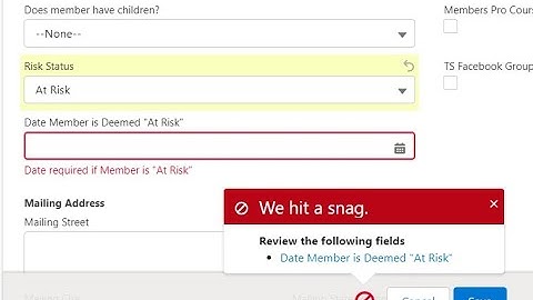 How to Create a Validation Rule with a Picklist and Another Field Type