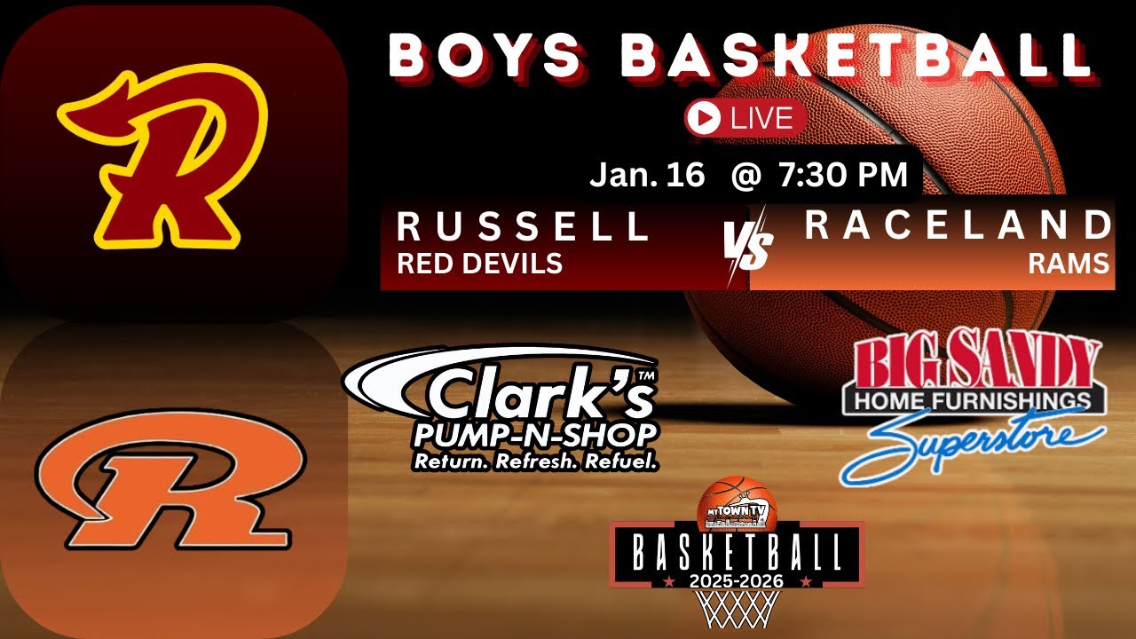 Boys Basketball - Raceland @ Russell