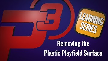 P3 Learning Series - Removing the playfield plastic