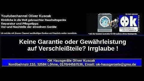 Was versteht man unter Verschleißteile?