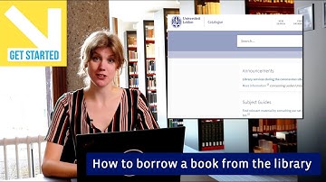 How to borrow a book | Get Started