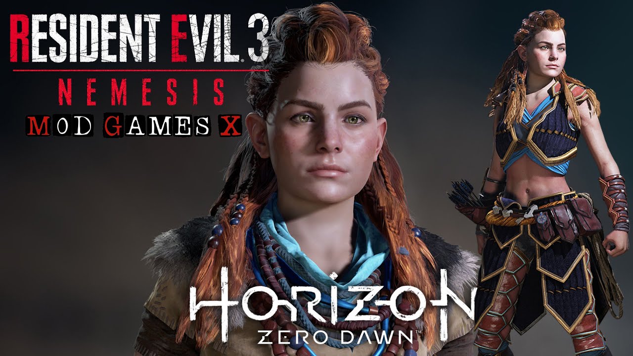 Play As Aloy From Horizon Zero Dawn In Resident Evil 3 Remake