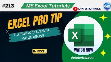 ✅ Excel Pro Tip: Fill Blank Cells with Values Above in Seconds!