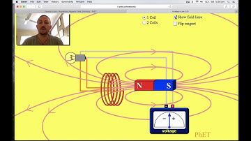 Faradays Law PhET simulation