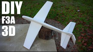 How To Make F3A 3D Rc Airplane By Diy Rc Plane EP1