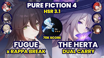 [3.1] PF 4 | E0S0 Fugue x Rappa Superbreak & E0S0 The Herta Dual Carry | Honkai: Star Rail