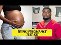 Perfect way to use a pregnancy Test Kit