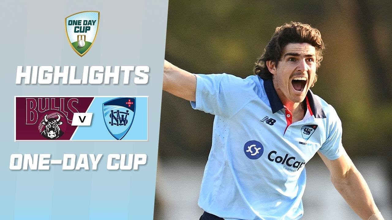 35 SIXES! Queensland-NSW run fest in One-Day Cup 2026-27