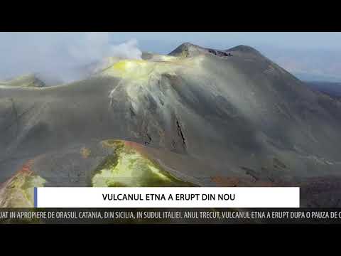 VULCANUL ETNA A ERUPT DIN NOU