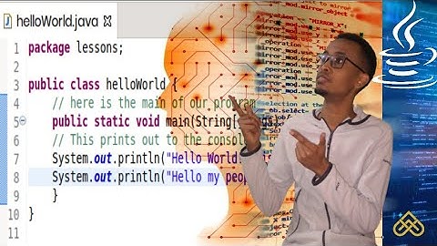 Hello World - First Program | Barashada Java | Taxane Java Programming W/ Engr. Abdullahi - Afsomali