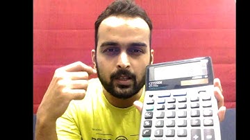 Financial Management - Finding PV Factor using Calculator