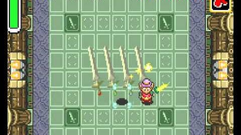 The Legend of Zelda: A Link to the Past - four Dark Links.