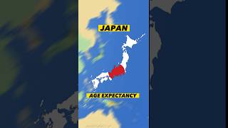 Countries age expectancy | Most Immortal Countries #shorts #life #countries