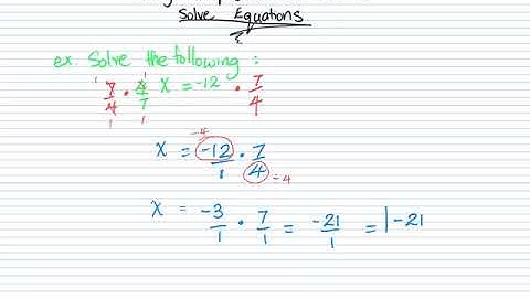 Using Multiplicative Inverse to Solve Equations