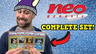 My Complete 1st Edition Neo Genesis Holo Card Set!