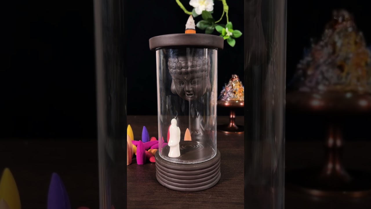 Buddha Backflow Incense Burner. 