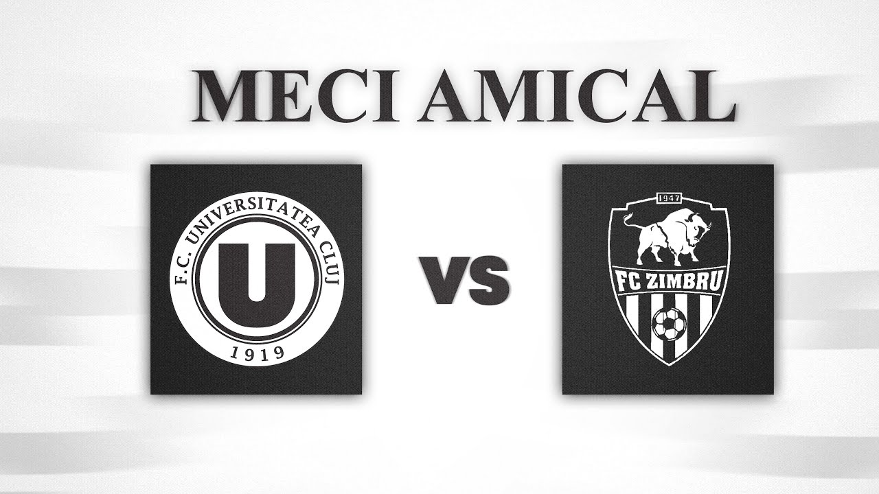 LIVE | FC Universitatea Cluj - Zimbru Chisinau