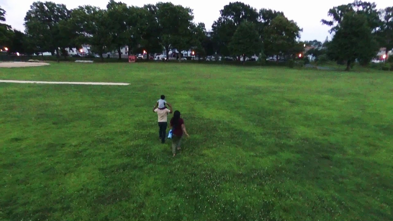 PARROT BEBOP 2 follow me in low light