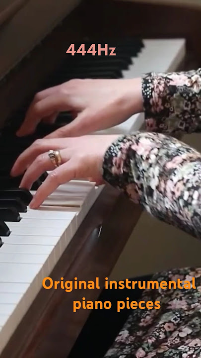 Instrumental piano beautiful and intense