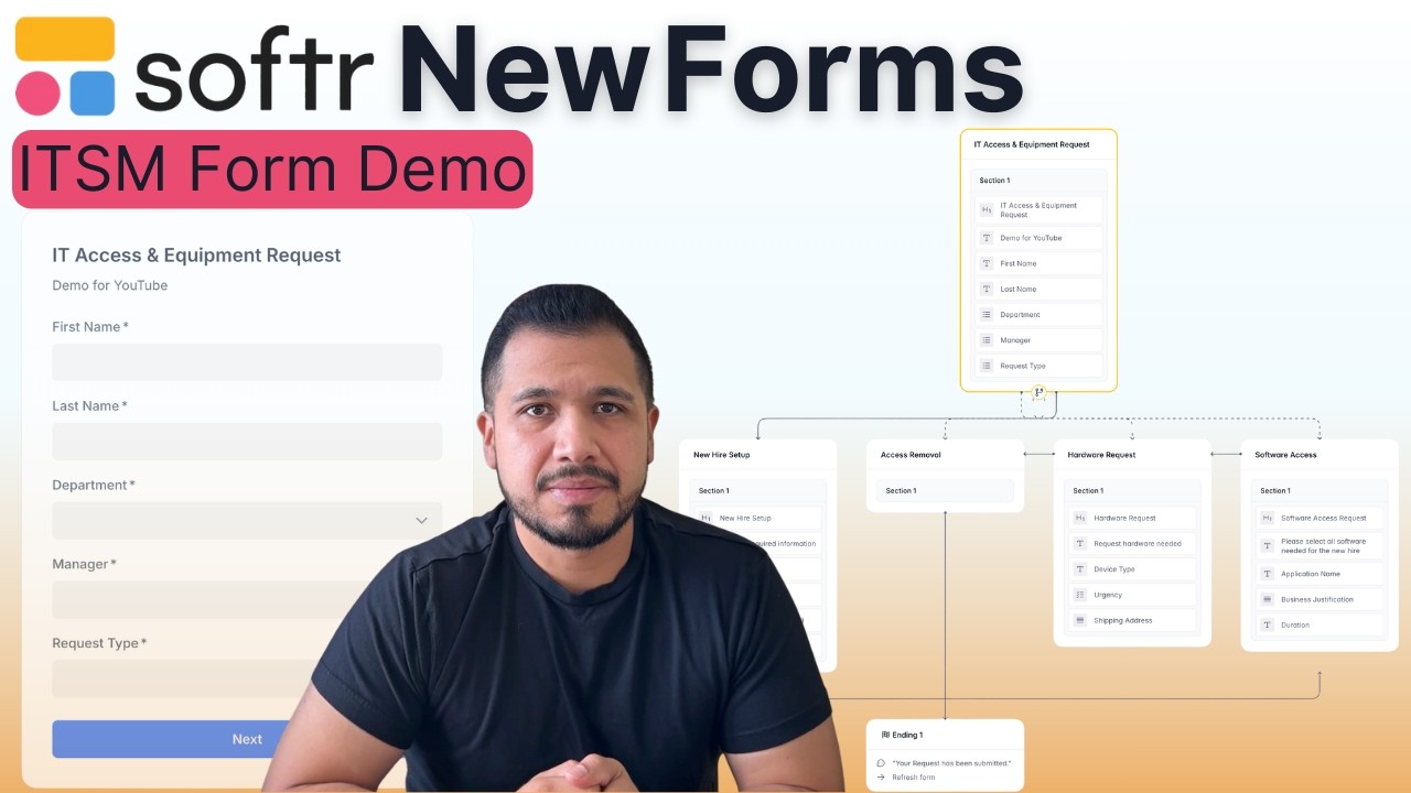 New Softr Forms Explained | Standalone Forms, Integrations & ITSM Demo