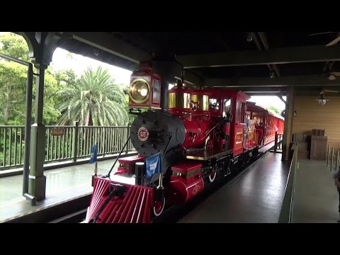 Western River Railroad at Tokyo Disneyland - YouTube