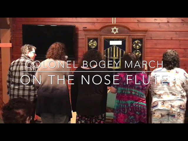 Colonel Bogey March on the Nose Flute 2019