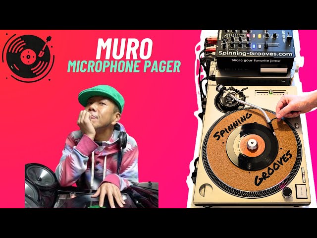 MURO MICROPHONE PAGER BOO 邦楽｜邦楽