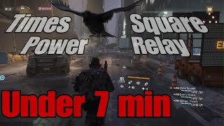 The Division Times Square Power Relay Legendary 6m55s WR