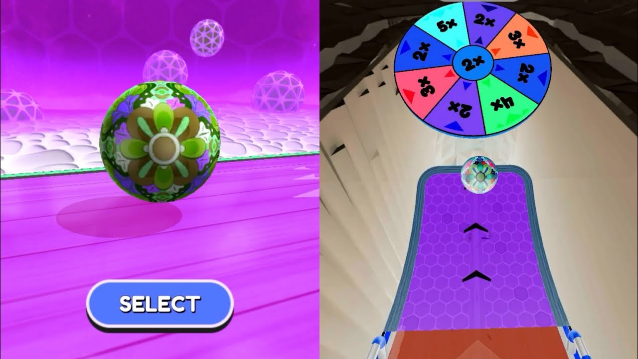 Going Ball vs Reverse Video Ball Colour Run walkthrough , iOS Android ...
