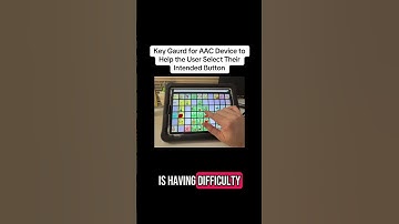 AAC Device Keyguard Demonstration #slp #aac #aacdevice #sgd #speech #speechtherapy #access