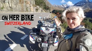Solo Woman Ride through Swiss Alps. EP26