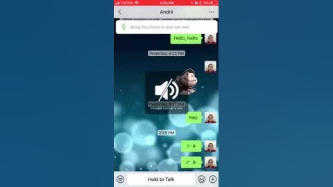 How to SEND AUDIO MESSAGES on WECHAT?