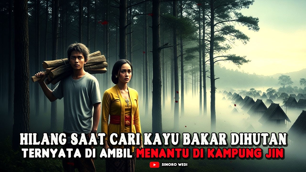 HILANG SAAT CARI KAYU BAKAR DIHUTAN TERNYATA DI AMBIL MENANTU DI KAMPUNG JIN