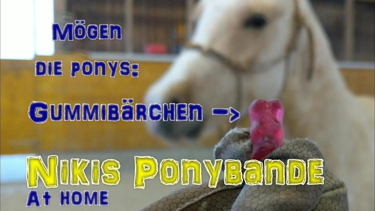 Nikis-Ponybande: Gummibär und Freiarbeit - Yuki und Kiwi