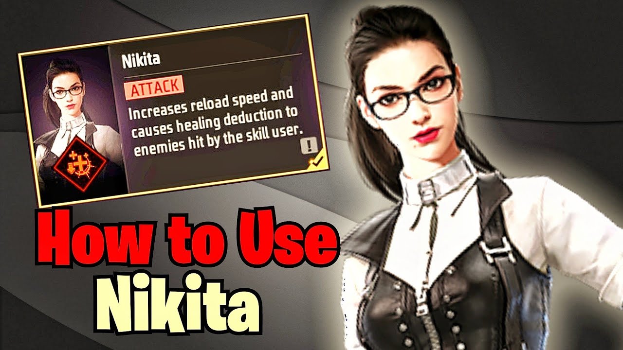 Nikita Character Ability || Free Fire Nikita Character Ability || Nikita Character Ability Test