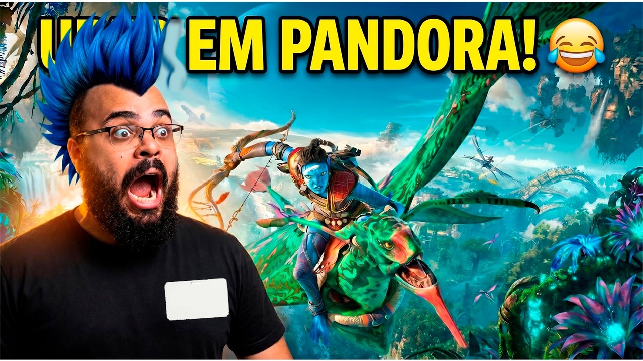Avatar Frontiers of Pandora: Fiz a corrida de Voador em Pandora! 2 😂 (Gameplay Casual)